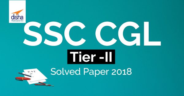 SSC CGL Tier-II Solved Paper 2018