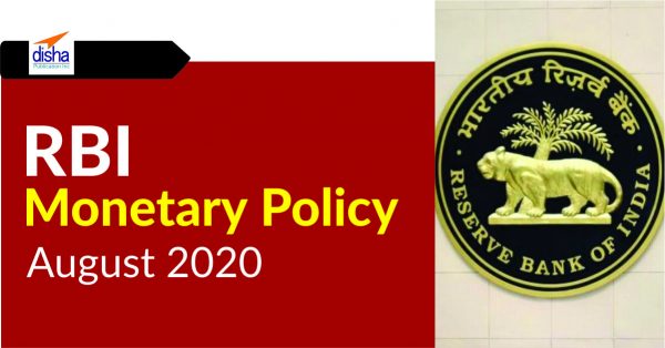 RBI Monetary Policy August 2020